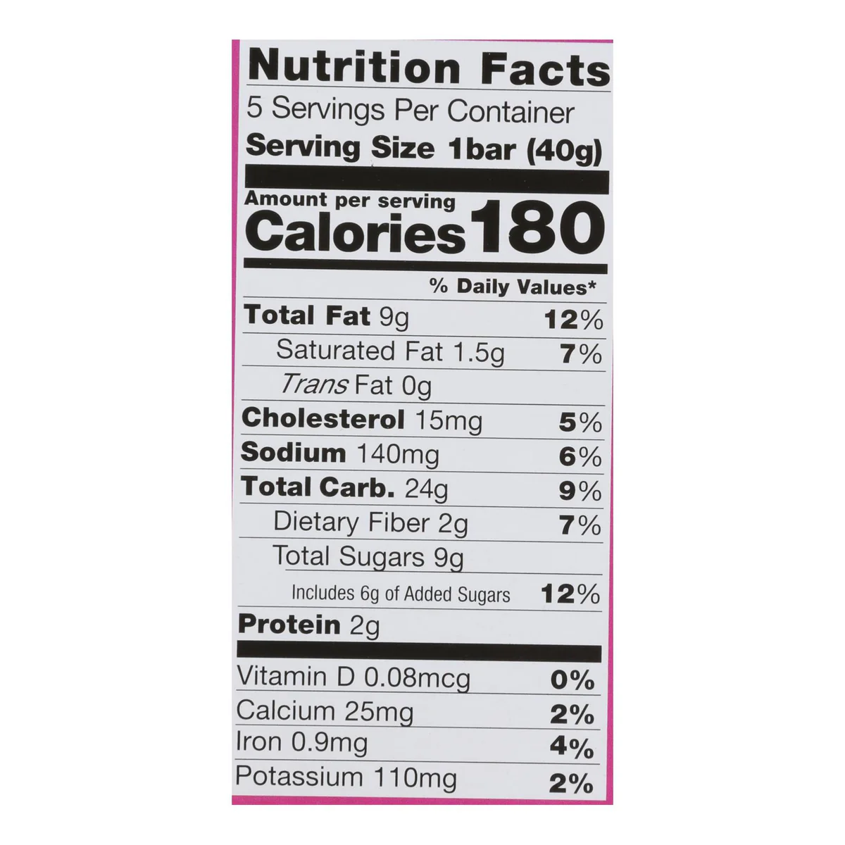 Pamela's Products - Oat Spice Whenever Bars - Raisin Walnut - Case Of 6 - 1.41 Oz. - Image 2