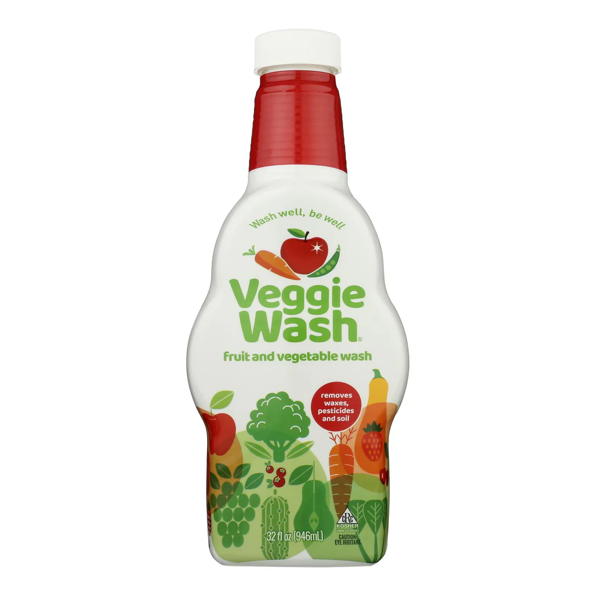 Citrus Magic All Natural Fruit And Vegetable Wash- Soaker Bottle - 32 Fl Oz